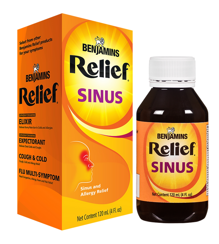 Benjamins Relief Sinus Elixir, 120ml